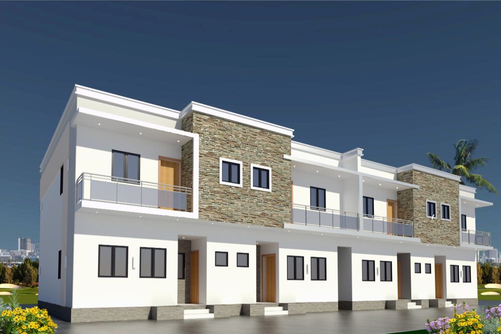 Kagini Estate residential development along Kubwa Expressway