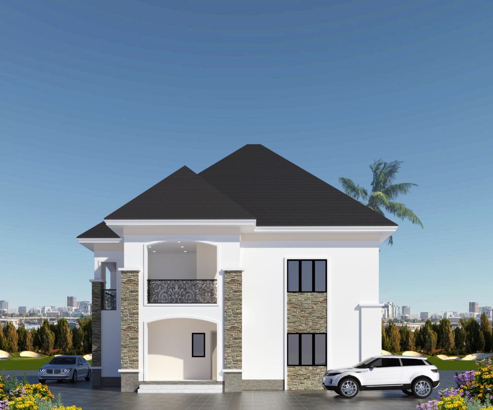 Karsana Estate development behind Gwarinpa