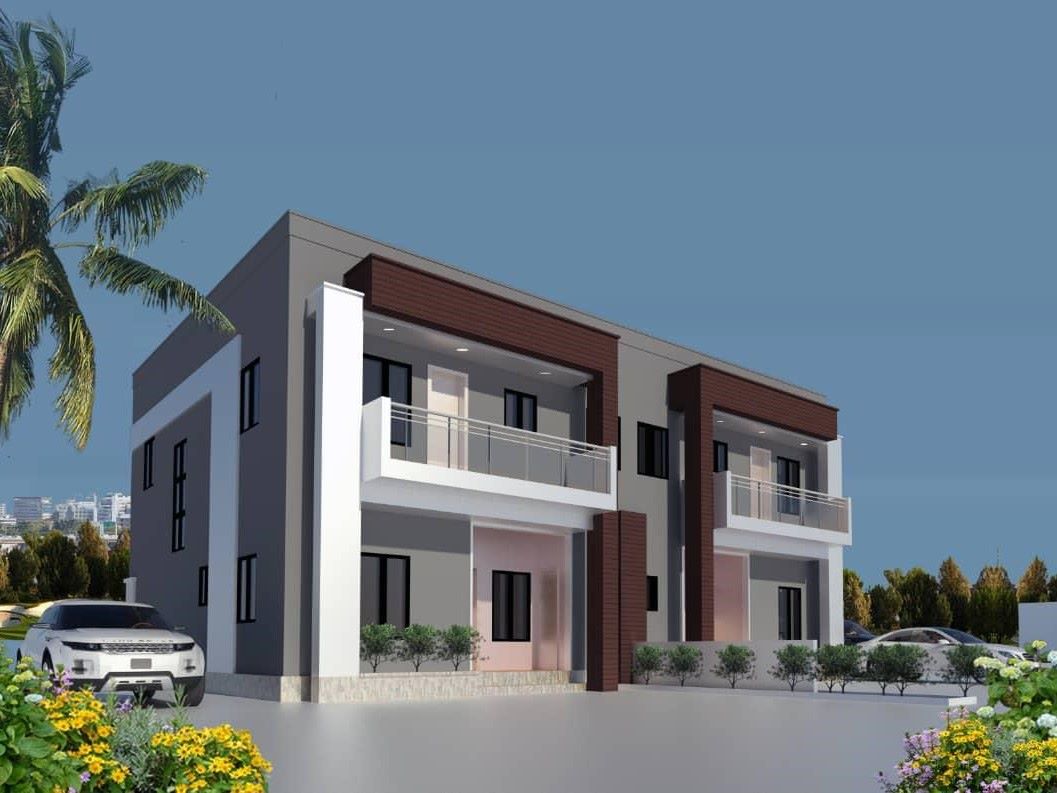 4 bedroom duplex construction at Afunbiowo Estate